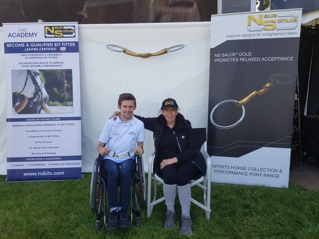 Michael Murphy with Neue Schule founder Heather Hyde